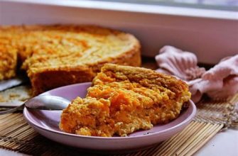 Диетический пирог из тыквы для похудения