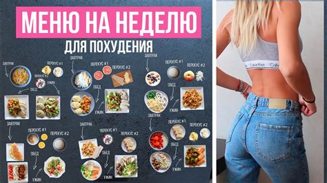Диета для похудения девушкам