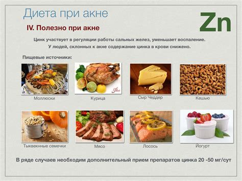 Диета от прыщей и для похудения