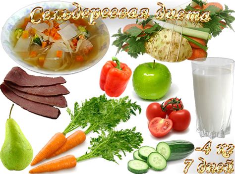 Сельдереевая диета - плюсы, минусы